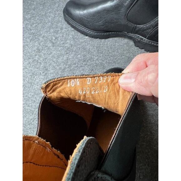 ALLEN EDMONDS Griffon Chelsea Lug Boot Black 7399 Men's Size 10.5 D $495 - Picture 5 of 7